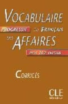 Vocabulaire Progressif Du Fran Ais Des Affaires Corriges Avec