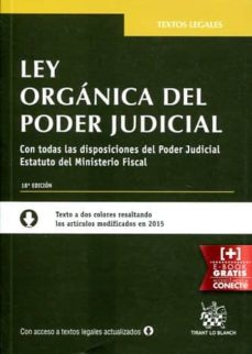 Ley Organica Del Poder Judicial Ed Juan Montero Aroca