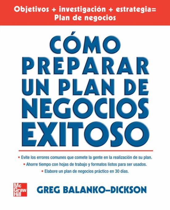 Como Preparar Un Exitoso Plan De Negocios Greg Balanko Casa Del