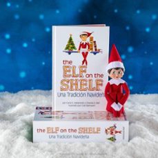 the elf on the shelf: cuento y muñeco elfo niña-8412562005812