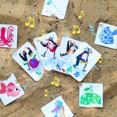djeco cartas rock band dj05085-3070900050853