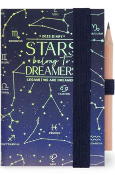mini agenda 2025 12 meses 2 dias pagina legami stars-8052694013622