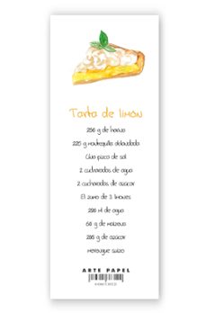 artepapel marcapaginas tarta de limon-8436615383122