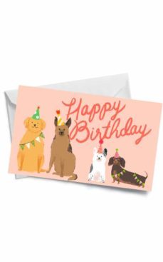 artepapel tarjeta felicitación happy birthday dogs-8436589635852