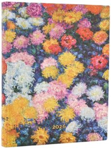 agenda flexi de 12 meses paperblanks crisantemos de monet ultra dia pagina-9780349713052