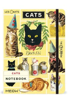cuaderno grande cavallini 15 x 20 cm cats-9781639474462