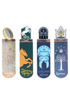 set de 4 marcapáginas el señor de los anillos - erik-8435747809982