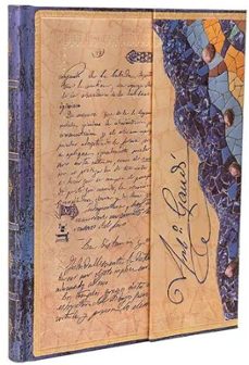 libreta paperblanks gaudí manuscrito de reus ultra lisa-9781439797792