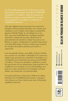 deja de pensar en blanco o negro-hideki wada-9788410427402