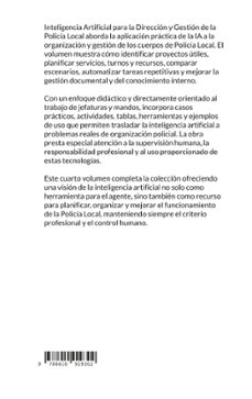 Imagen Secuandaria de Volumen IV inteligencia artificial para la dirección y gestión de la Policía Local. Abrir galería completa.