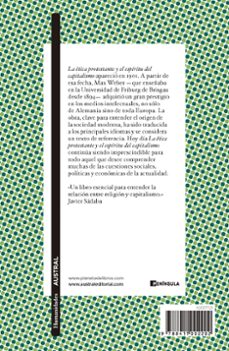 la ética protestante y el espíritu del capitalismo-max weber-9788411002202