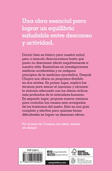 sueño reparador (coleccion salud perfecta)-deepak chopra-9788413145402