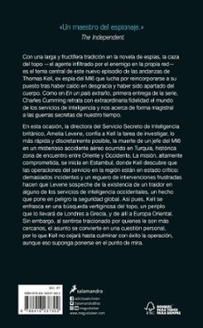 complot en estambul (serie thomas kell 2)-charles cumming-9788416237302