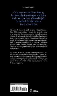 cancion de tumba (premio jaen 2011)-julian herbert-9788439725602