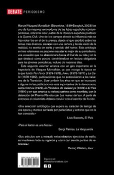 obra periodistica ii (1974-1986): del humor al desencanto-manuel vazquez montalban-9788483069202