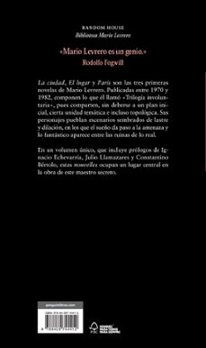 trilogía involuntaria (la ciudad, el lugar, parís)-mario levrero-9788439744412