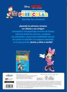 aprende con disney. primeros números (libro-pizarra)-9788419487322