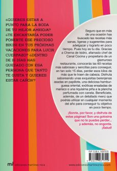 (pe) recetas para ponerte a punto en 15 dias-chema de isidro-9788427031722