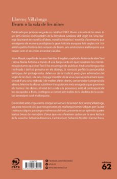 bearn o la sala de les nines-llorenç villalonga-9788429782622