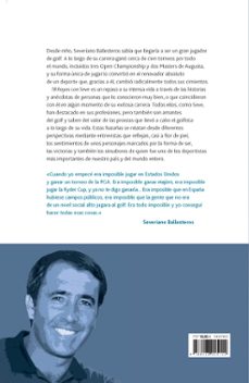 (pe)18 hoyos seve: un homenaje al mejor golfista español de todos tiempos-guillermo salmeron-9788448005122