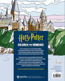 harry potter: colorea por números-9788448045722