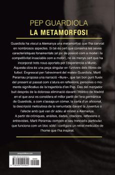 pep guardiola. la metamorfosi (català)-marti perarnau-9788494425622