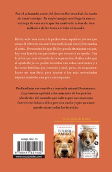 la razón de estar contigo. la promesa-w. bruce cameron-9788417821432