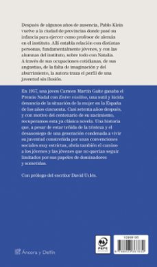 entre visillos-carmen martin gaite-9788423367832