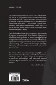 poesia completa-william ospina-9788426406132