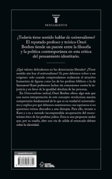 universalismo radical-omri boehm-9788430627332