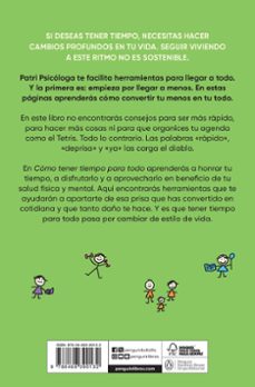 cómo tener tiempo para todo-patricia ramirez-9788466390132