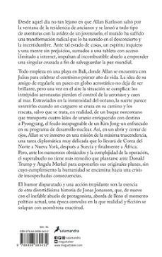el abuelo que volvio para salvar el mundo-jonas jonasson-9788498389432