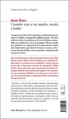 cuando veas a mi madre, sácala a bailar-joan baez-9788432244742