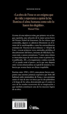 escenas de una infancia-jon fosse-9788439743842
