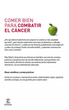 comer bien para combatir el cancer-pilar riobo-sergi arola-9788467032642