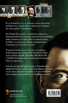 (pe) ¿murio hitler en el bunker?-eric frattini-9788499984742