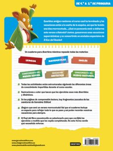 vacaciones superratonicas 4. ¡los cuadernos mas divertidos!-geronimo stilton-9788408206552