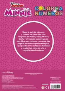minnie. colorea por números con ceras-9788410029552