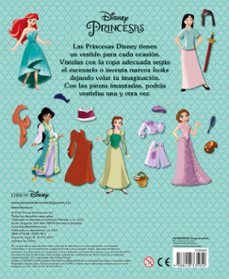 princesas. viste a las princesas con imanes-9788418335952
