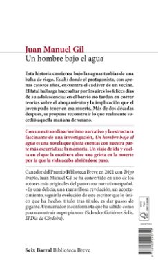 un hombre bajo el agua-juan manuel gil-9788432243752