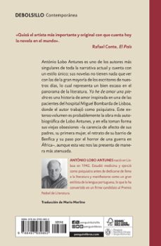 yo he de amar una piedra-antonio lobo antunes-9788497939652