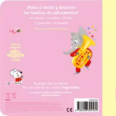 la música de la orquesta. mi primer libro de sonidos-charlotte roederer-9788408304562