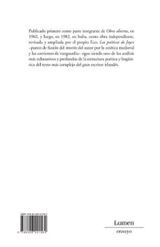 las poeticas de joyce-umberto eco-9788426421562