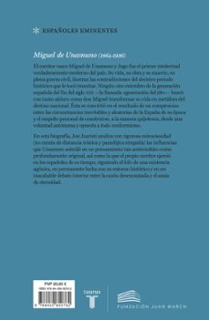 miguel de unamuno (colección españoles eminentes)-jon juaristi-9788430600762
