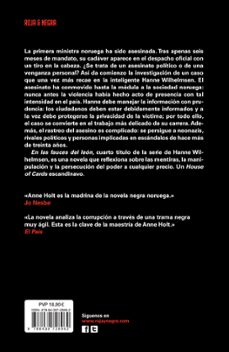 en las fauces del leon-anne holt-9788439728962