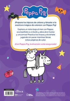 el gran libro de colorear. aventuras mágicas (peppa pig. actividades)-9788448871062
