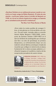 walter benjamin. historia de una amistad-gershom scholem-9788490624562