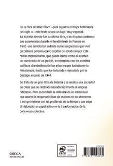 la extraña derrota-marc bloch-9788491998662