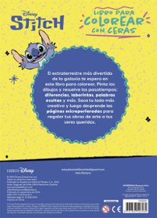 stitch. libro para colorear con ceras-9791387526962