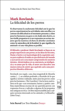 la felicidad de los perros-mark rowlands-9788432244872